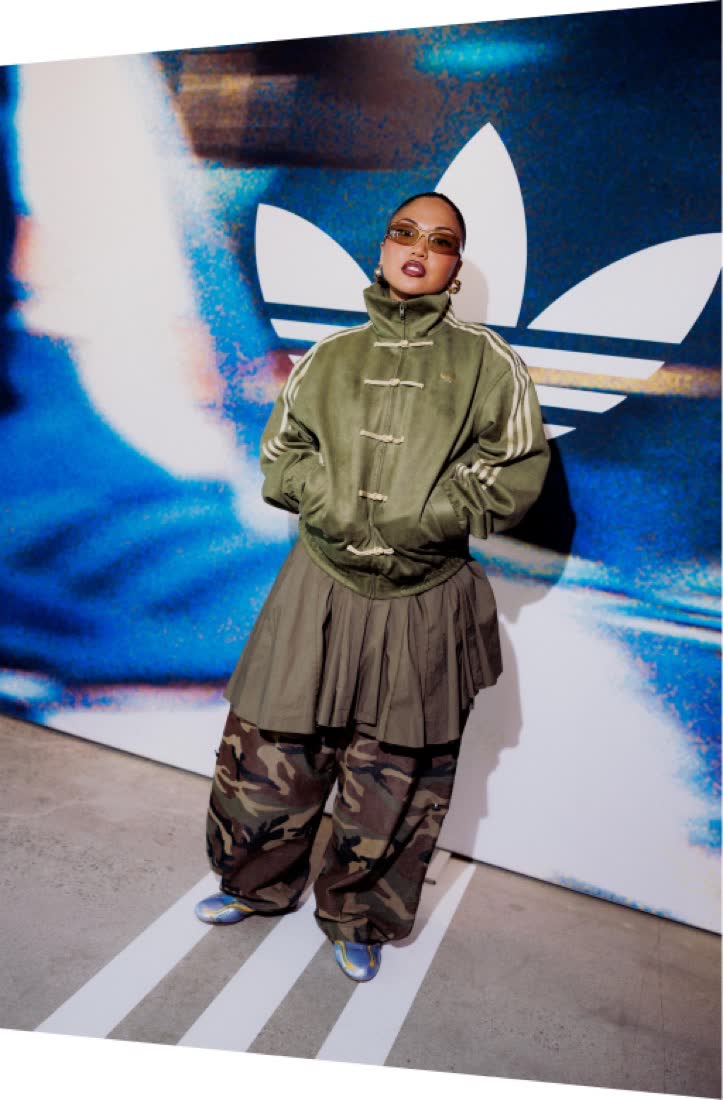 adidas campaign styling